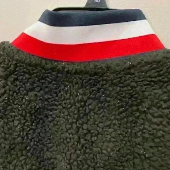 [TOMMYHILFIGER]Sherpa Zip Up Vest SzM - Picture 7 of 7